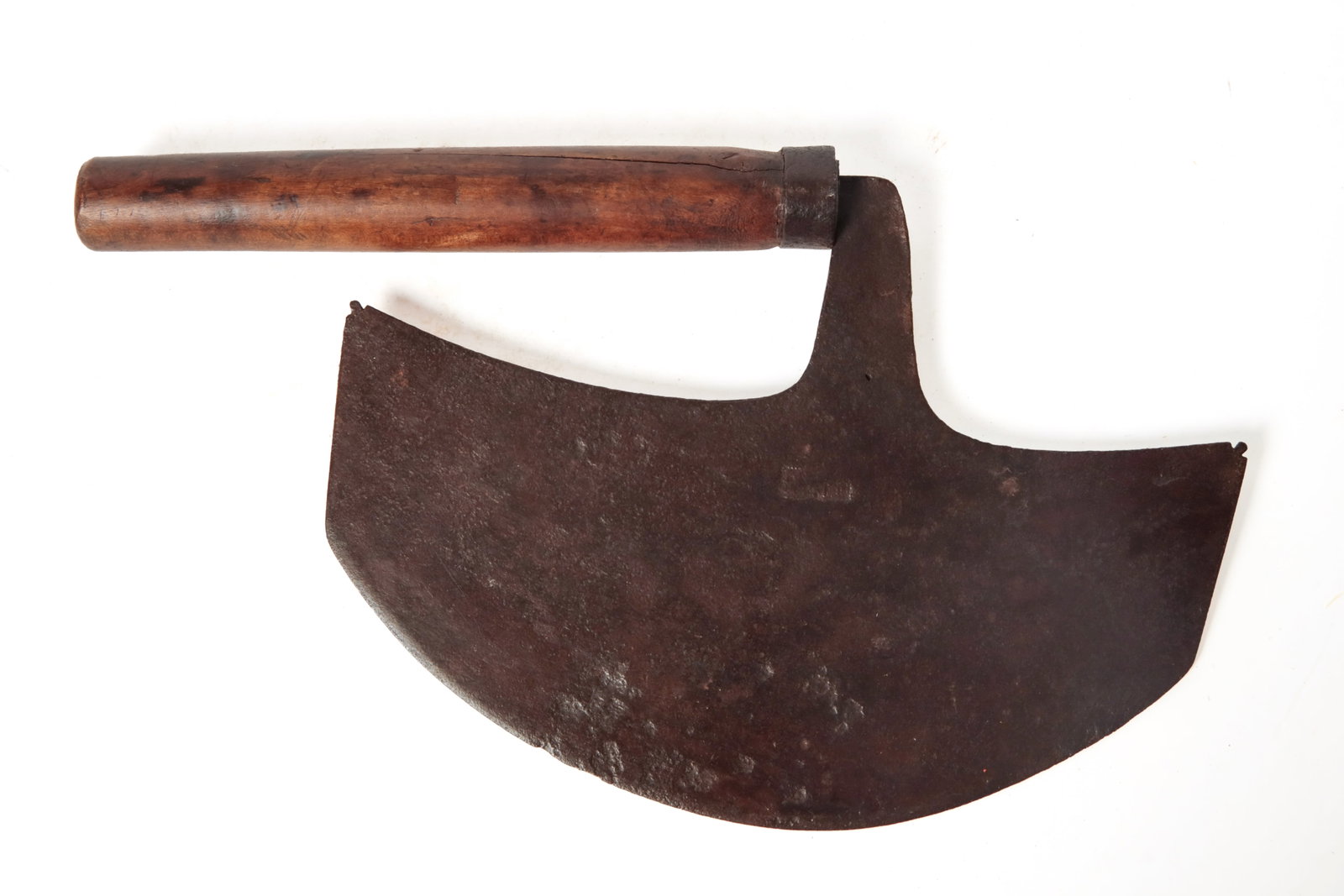 THREE WOOD-HANDLED CHOPPERS. - 2