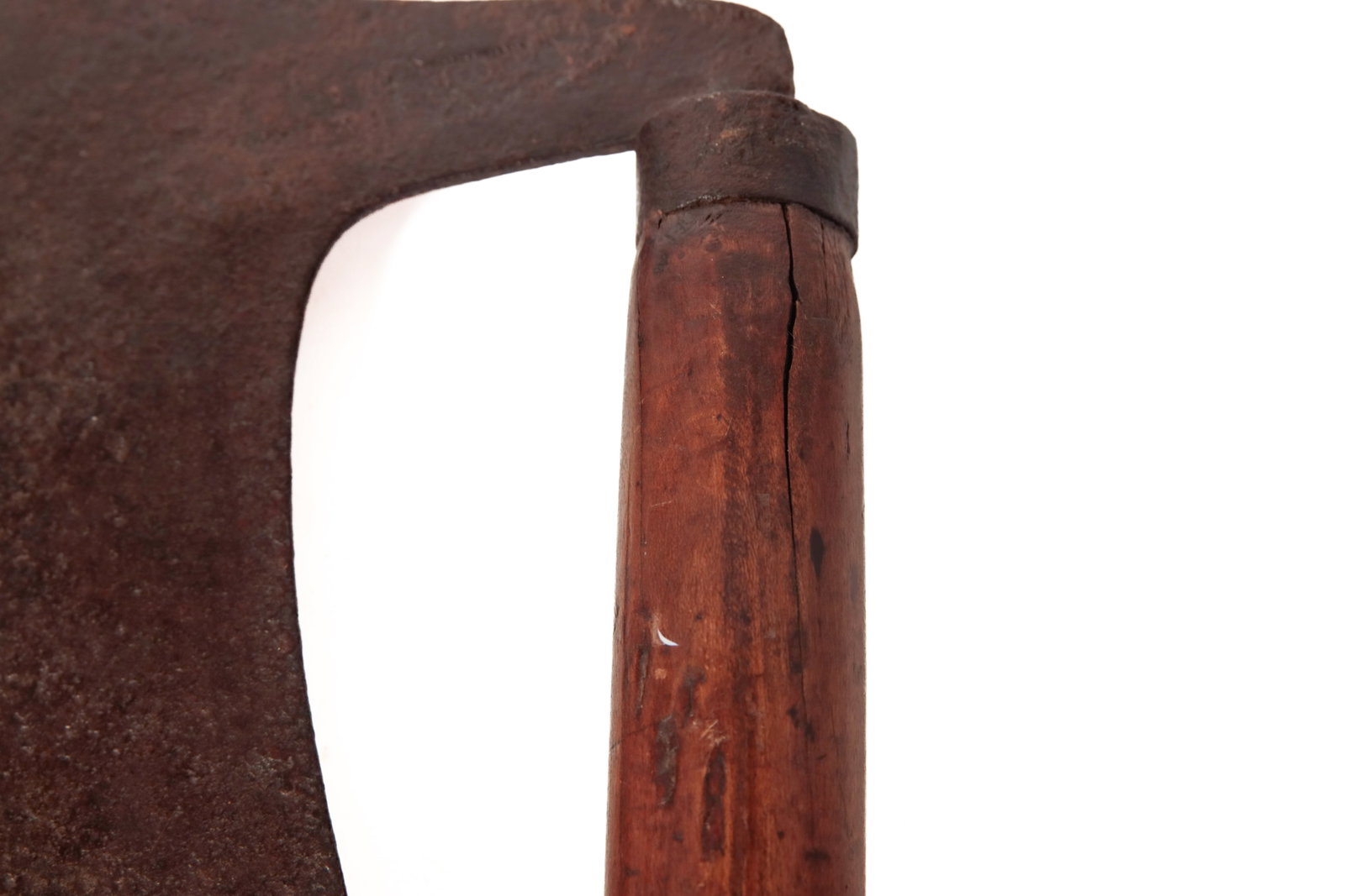 THREE WOOD-HANDLED CHOPPERS. - 3