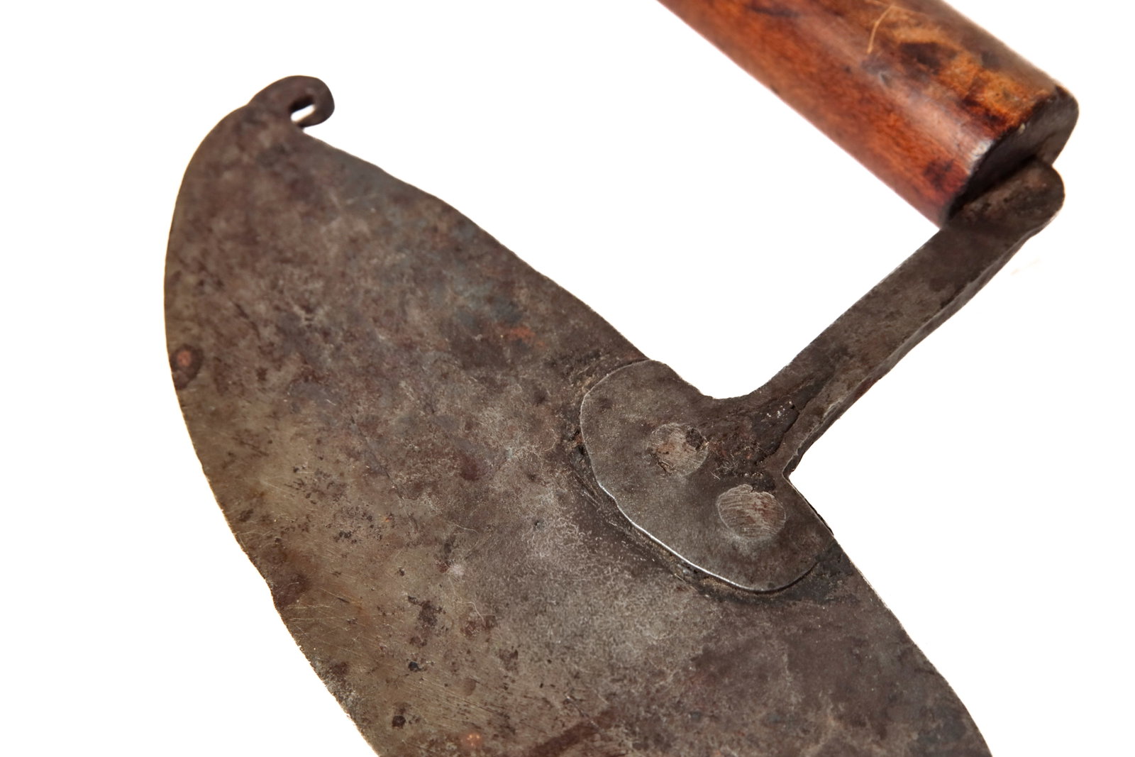 THREE WOOD-HANDLED CHOPPERS. - 6