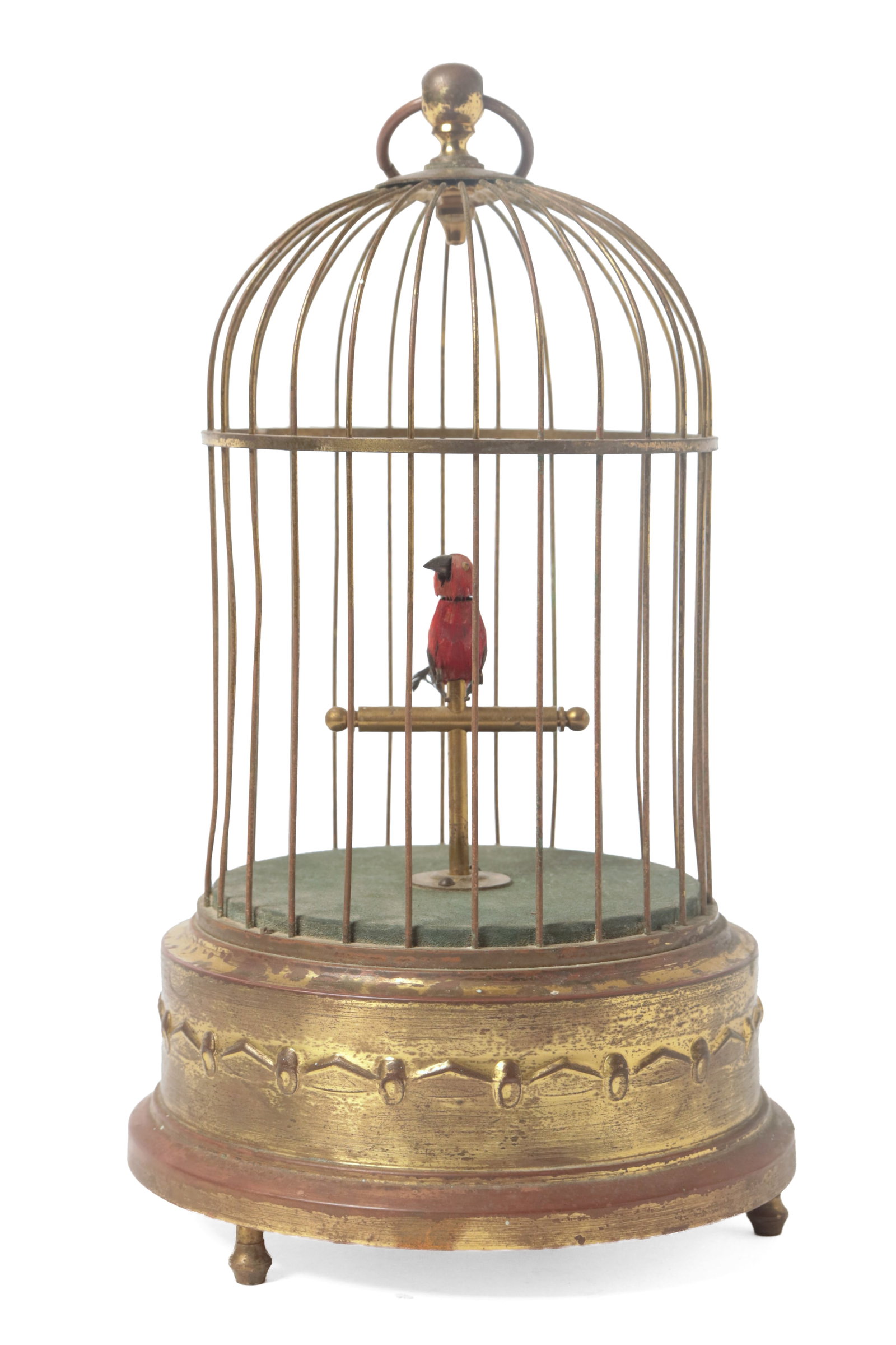 GERMAN BIRDCAGE AUTOMATON. - 2