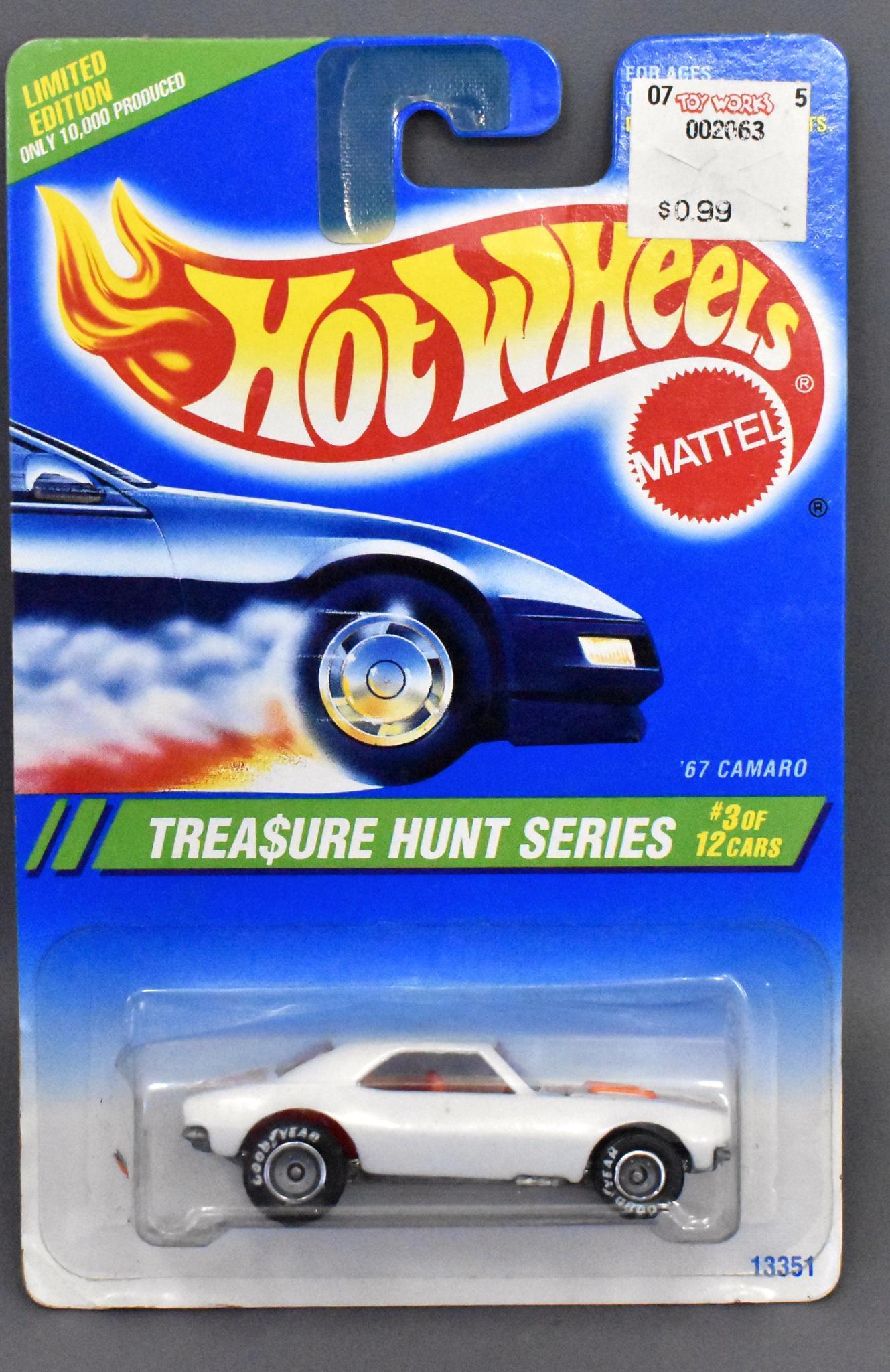 hot wheels 67 camaro treasure hunt