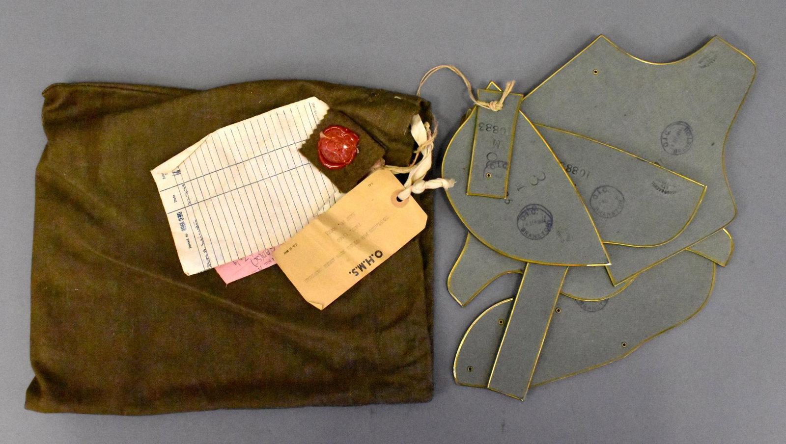 WWII British military uniform Jungle Boot Pattern Kit: WWII British military uniform Jungle Boot Pattern Kit spec official pattern for size 8m templates for contractors. Exc condition. Scarce and unusual item