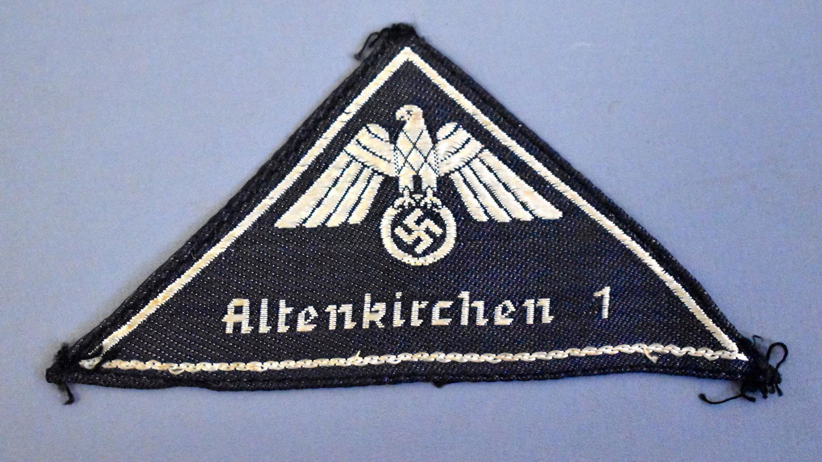 WWII German Nazi military 1938 Red Cross uniform Tunic: WWII German military 1938 Red Cross Tunic sectional patch award ribbon medal. Approx 4.5 x 2.5 inches Exc condition.