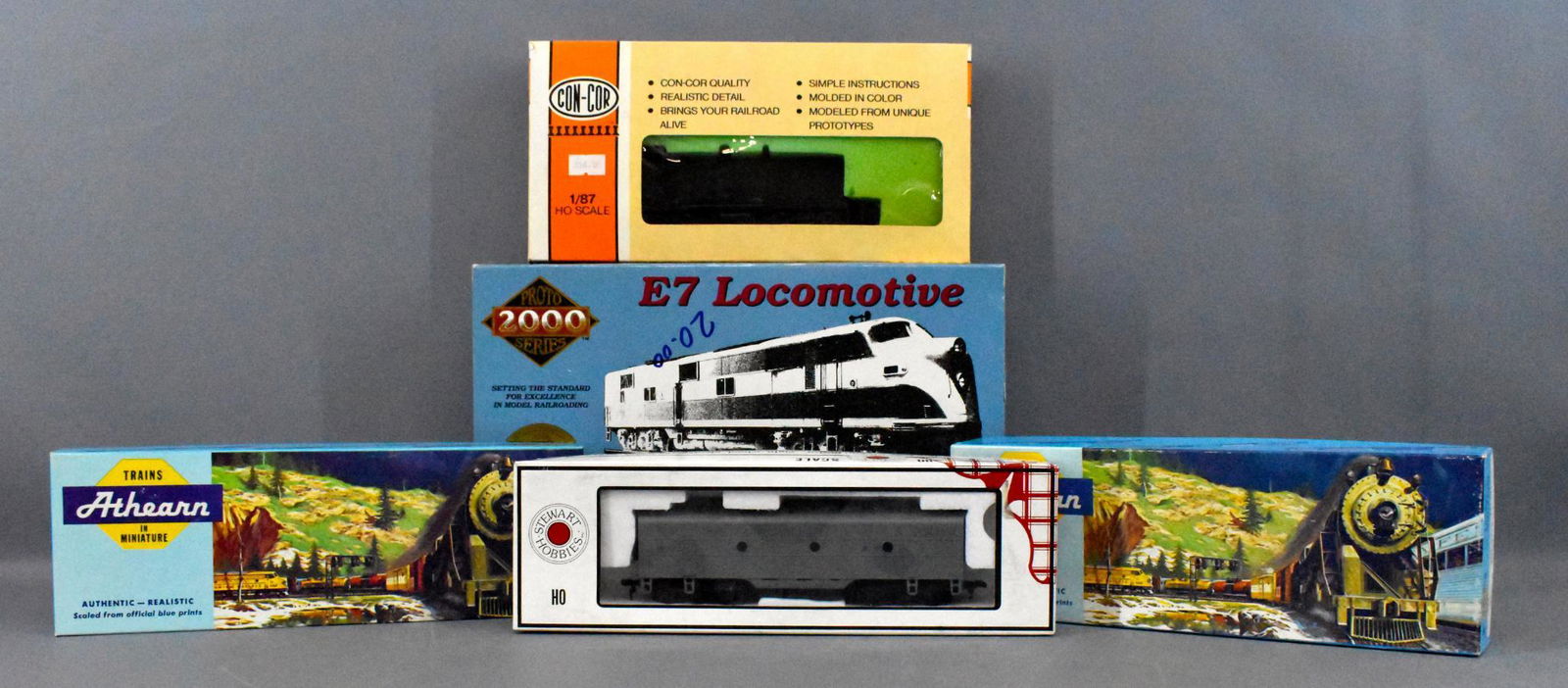 Group of mixed undecorated HO scale diesel Mar 06, 2020