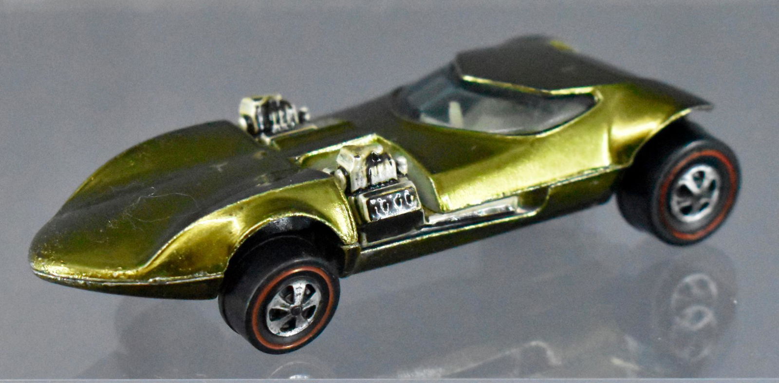 Redline Hot Wheels olive Twinmill US (1 of 4)