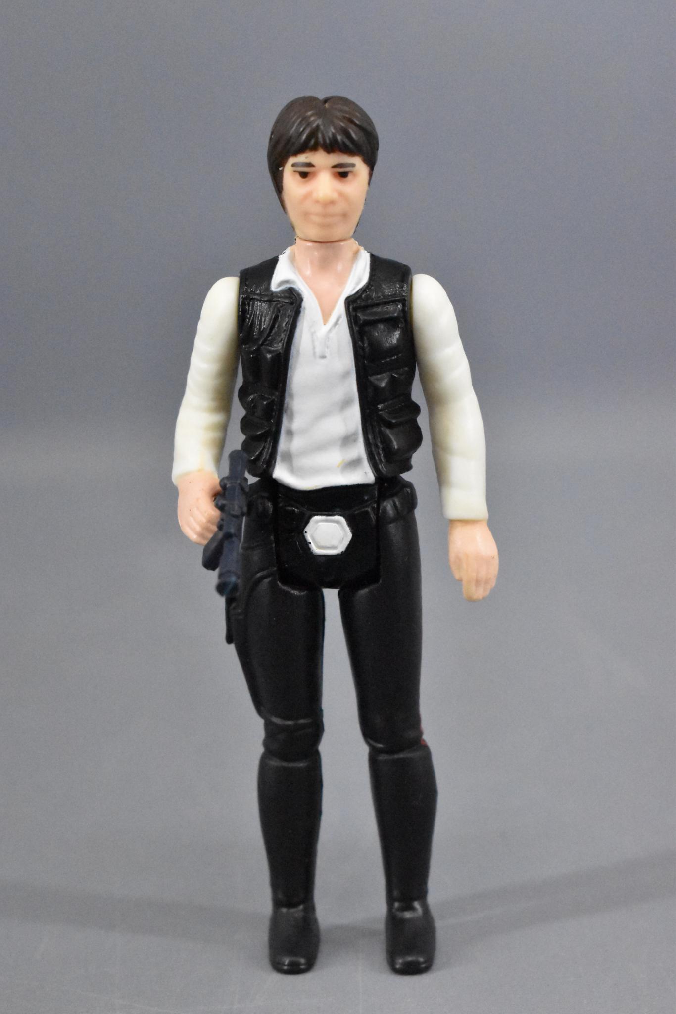 Original Kenner Star Wars 3.75" Han Solo HK loose: Original Kenner Star Wars 3.75" Han Solo HK loose, original figure in excellent to near mint condition with an original blaster.