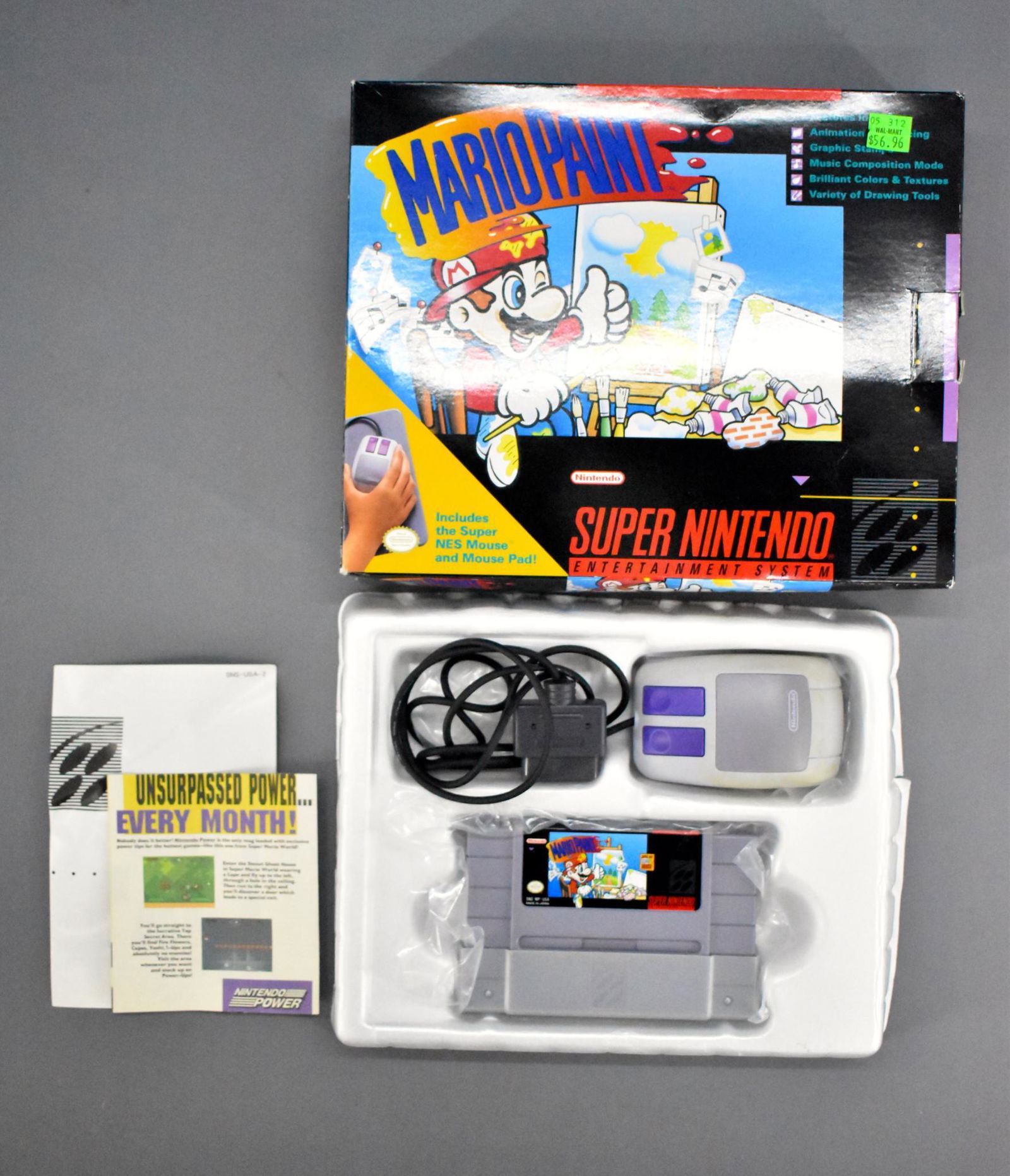 super nintendo mario paint