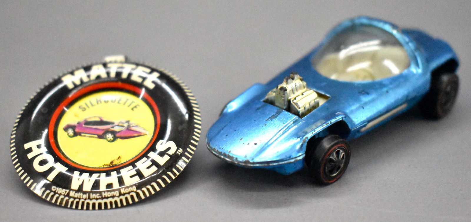 Redline Hot Wheels light blue US Silhouette with (1 of 8)