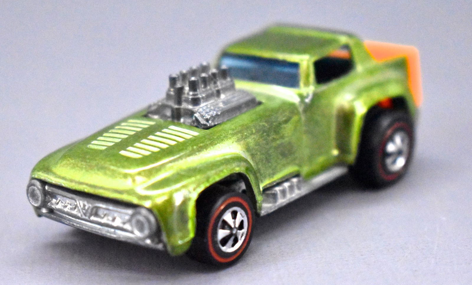 Redline Hot Wheels toned olive HK Short Order: Redline Hot Wheels toned olive HK Short Order, exceptionally clean with no paint wear and a semi-shiny base.
