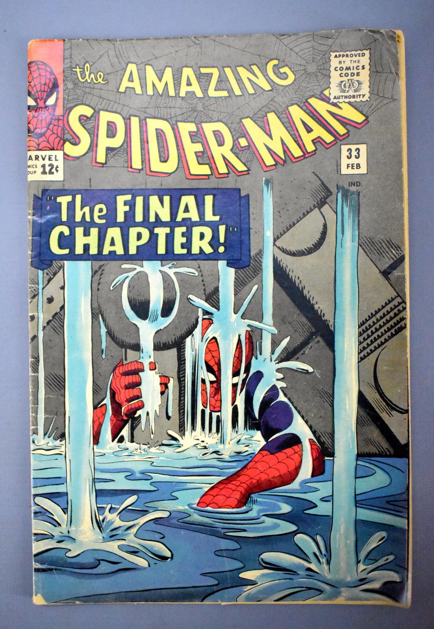 Marvel Amazing Spiderman 33 silver age comic .5 to 3.0 (1 of 6)