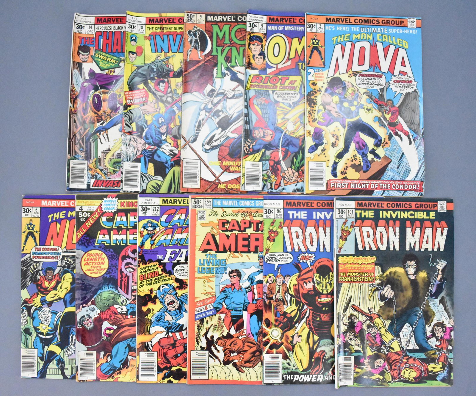 Group of 11 mixed Marvel bronze age superhero comics (1 of 5)