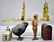 Group of vintage and antique cast iron banks and - 3