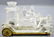 Three vintage glass candy container fire trucks - 3