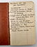 Rare WWI US Pilots Notebook 11th Squadron 1st Lt. - 2