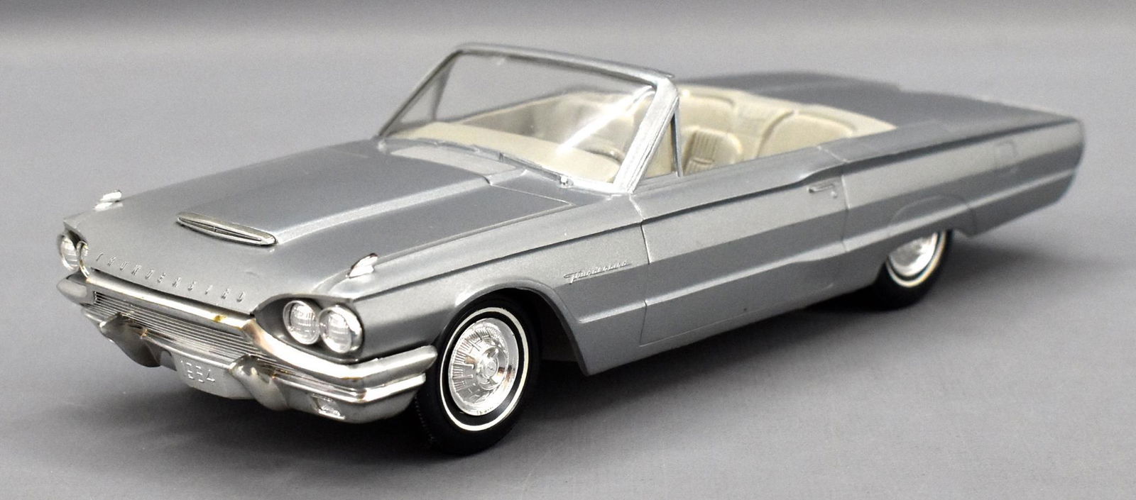 1964 Ford Thunderbird convertible dealer coaster promo: 1964 Ford Thunderbird convertible dealer coaster promo car, near mint to mint condition with gorgeous surfaces all around.