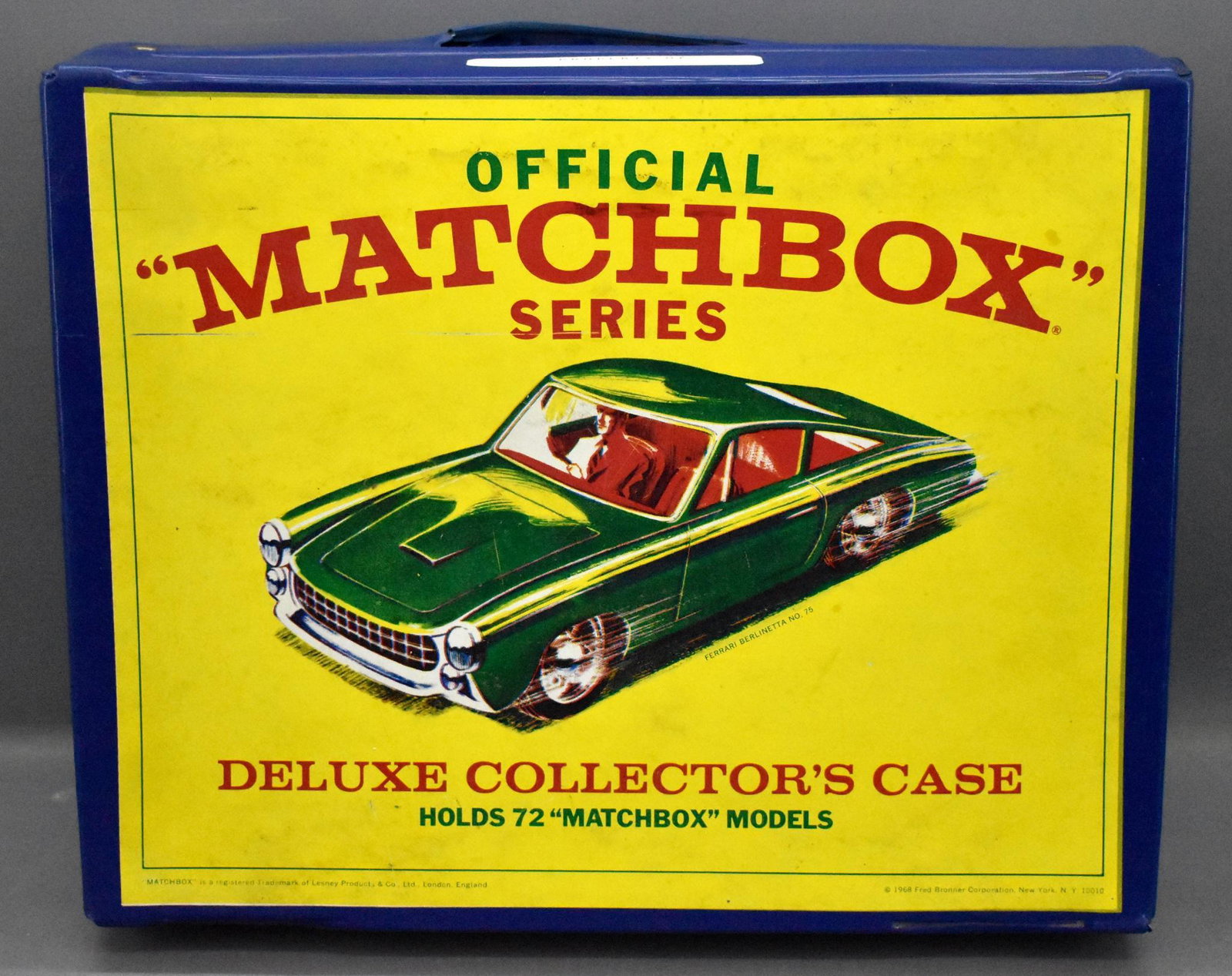 Group of vintage Matchbox Tootsietoy and other die cast: Group of vintage Matchbox regular wheel and Superfast, Tootsietoy and other die cast cars in case. Includes 40+ Matchbox cars that range from fair to excellent condition as well as others. The case is