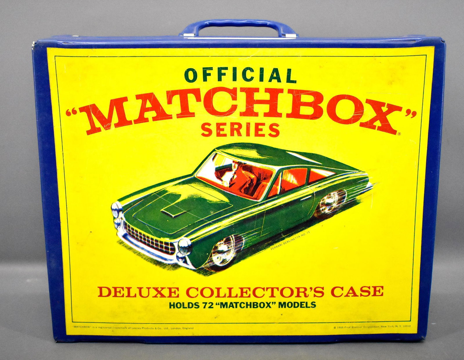 Group of vintage Matchbox Bestbox and other die cast: Group of vintage Matchbox Bestbox and other die cast cars in case. Includes 48 Matchbox cars that range from fair to excellent condition as well as others. The case is in nice shape with all six trays