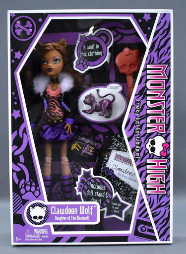 Monster High First Wave Clawdeen Wolf Original Ghouls