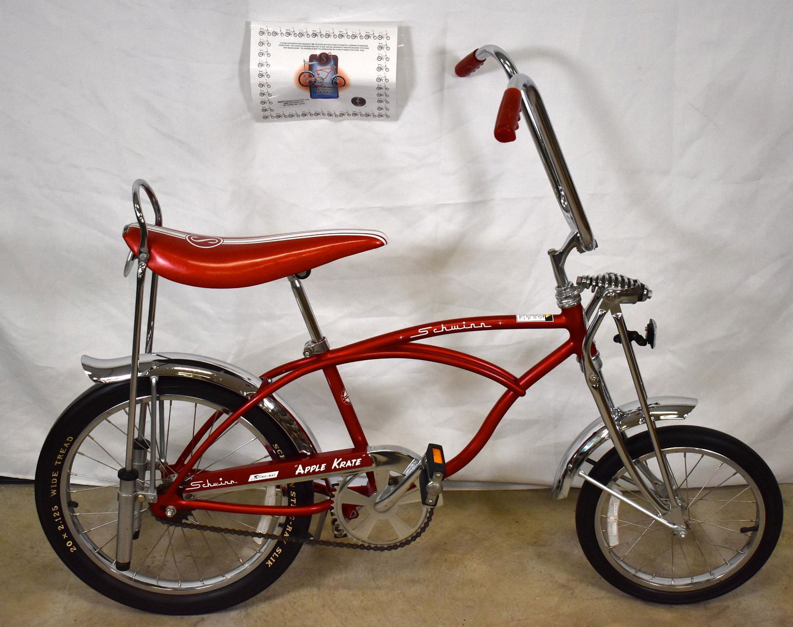 Schwinn apple krate reproduction 2025