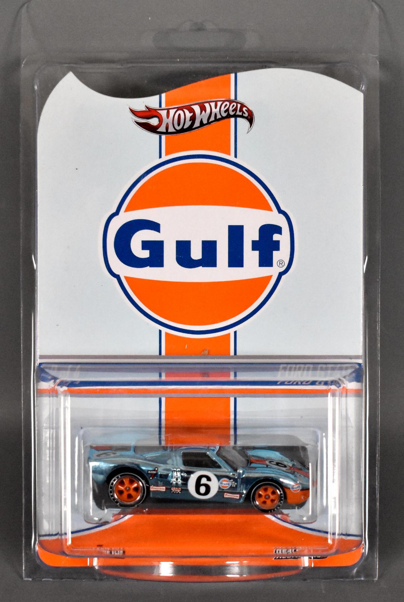 Hot Wheels Redline Club Gulf Ford GT40 MOC 1936/4000: Hot Wheels Redline Club Gulf Ford GT40, 1936/4000, mint on sealed blister card with protecto pack.