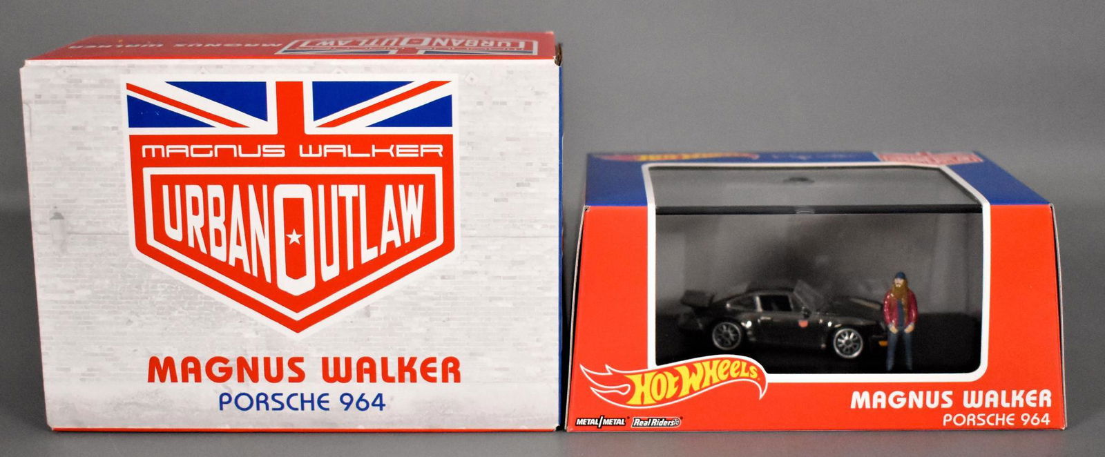 Hot Wheels Redline Club Magnus Walker Porsche 964 MIB: Hot Wheels Redline Club Magnus Walker Urban Outlaw Porsche 964 MIB 1234/10,000, mint in original box with plastic case.
