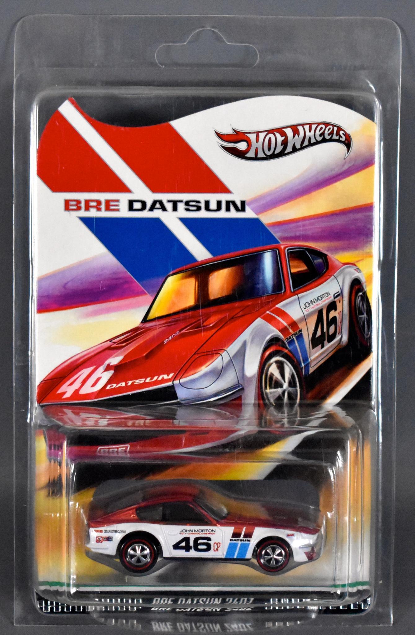 Hot Wheels Redline Club Bre Datsun 240Z MOC: Hot Wheels Redline Club Bre Datsun 240Z, mint on sealed blister card with protecto pack.