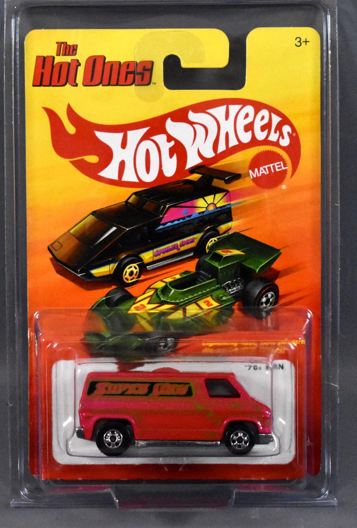 Mattel 2011 Hot Wheels Hot Ones 70's Van Super Van MOSC: Mattel 2011 Hot Wheels Hot Ones 70's Van Super Van, the car is near mint to mint on an excellent or better blister card with a clear blister as seen in the photos.