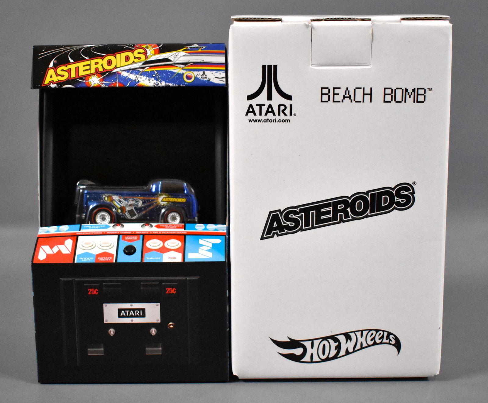 Hot Wheels Redline Club Atari Asteroids Beach Bomb: Hot Wheels Redline Club Atari Asteroids Beach Bomb, mint in original box. THIS IS THE ERROR VARIATION WITH NO SURF BOARDS.