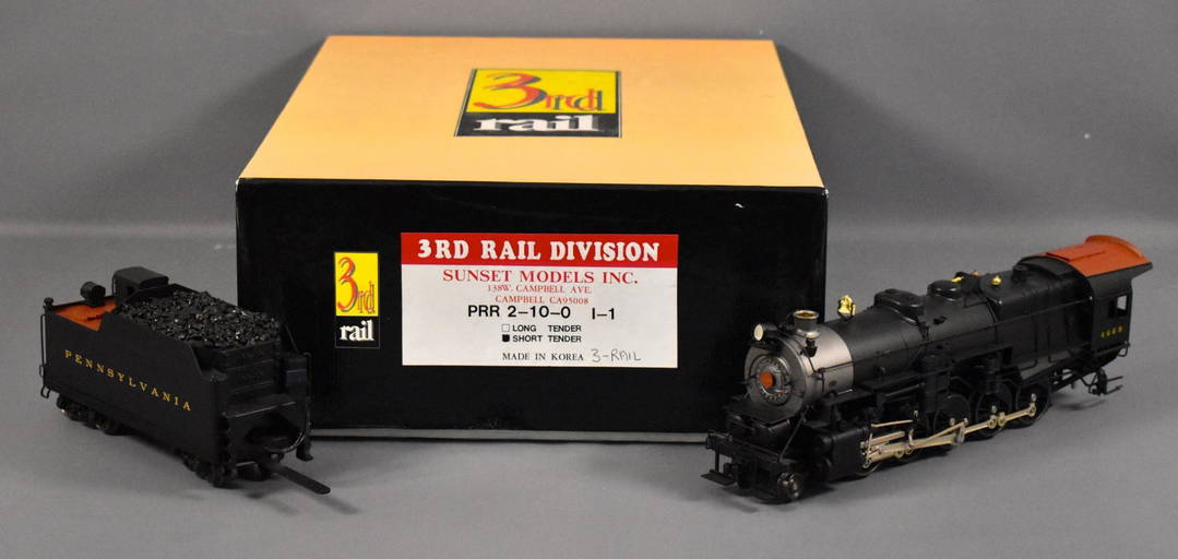 Sunset 3rd Rail O Scale 3 Rail Brass Pennsylvania