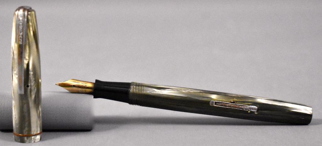 Waterman Stalwart: Waterman Stalwart. This pen has been used at some point and may or may not be missing internal parts as we do not have any knowledge of the internal working parts of fountain pens. It does appear to h
