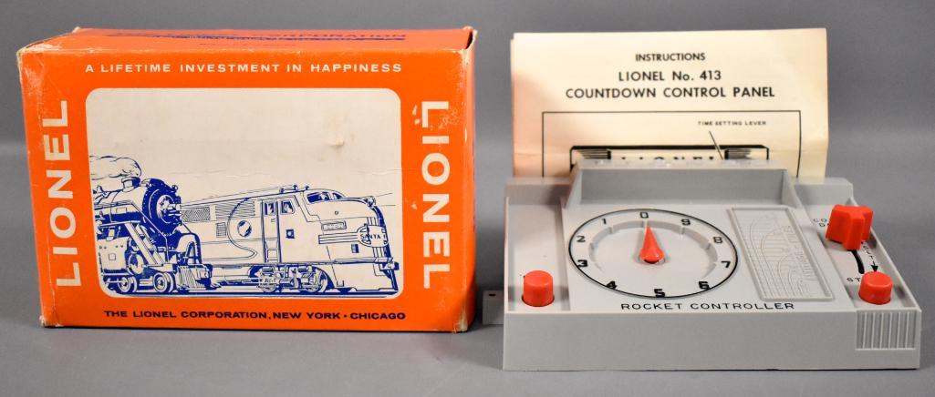 Lionel postwar O 413 countdown control panel in (1 of 8)