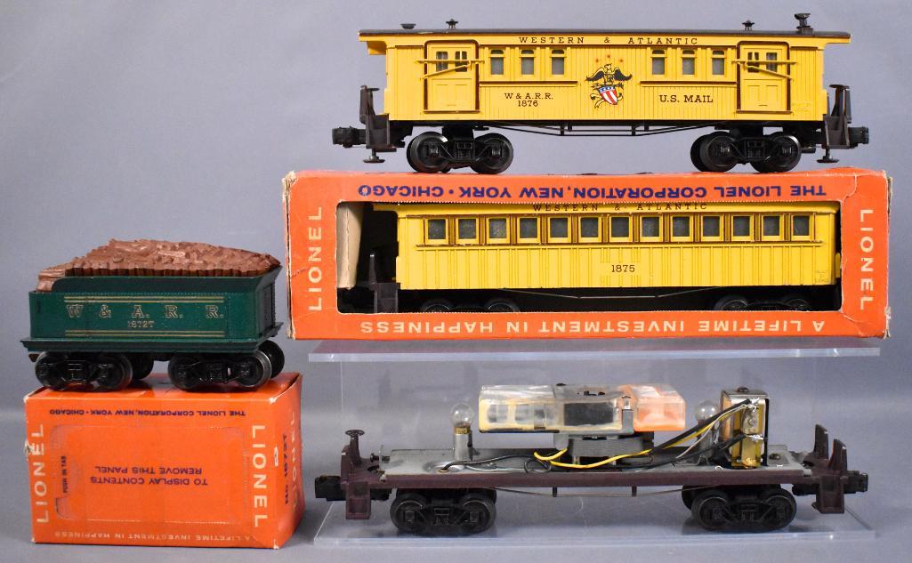 Group of Lionel postwar O General passenger cars and (1 of 7)