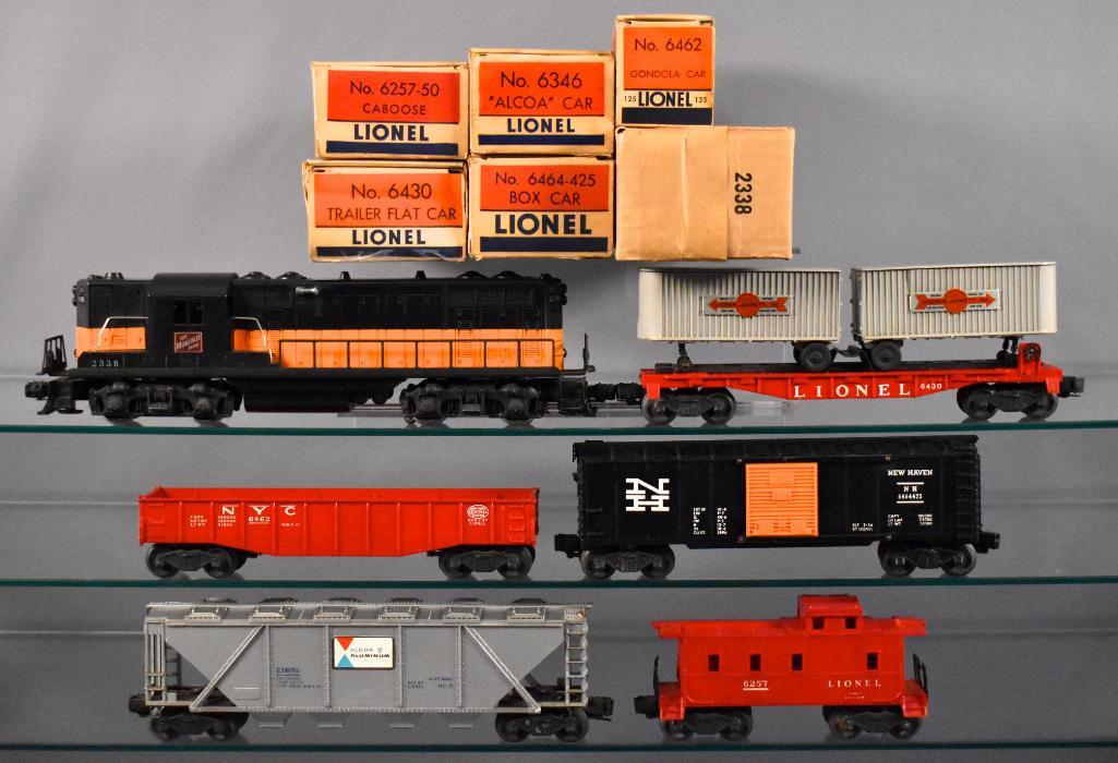 Lionel postwar O 1553W diesel freight set in original (1 of 13)