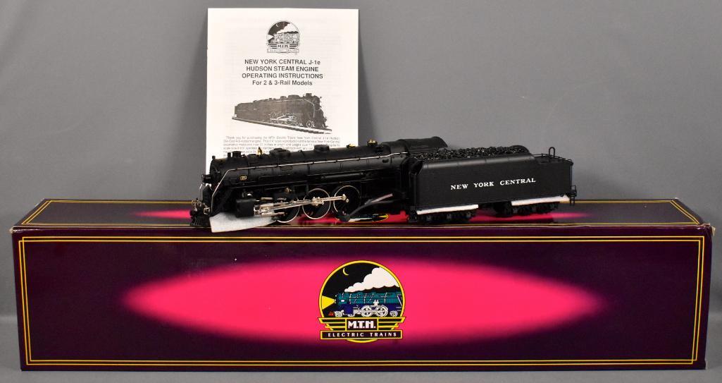 MTH Premier O gauge New York Central J-1e 4-6-4 Hudson (1 of 7)