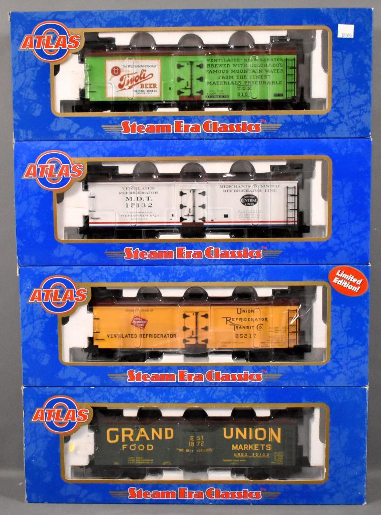 Four Atlas O gauge Steam era Classics 40' woodside (1 of 4)