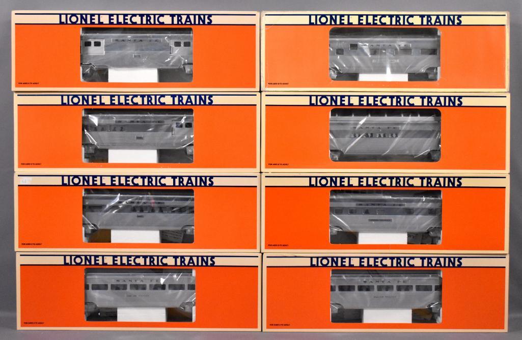 Eight Lionel modern era O Santa Fe extruded aluminum (1 of 7)