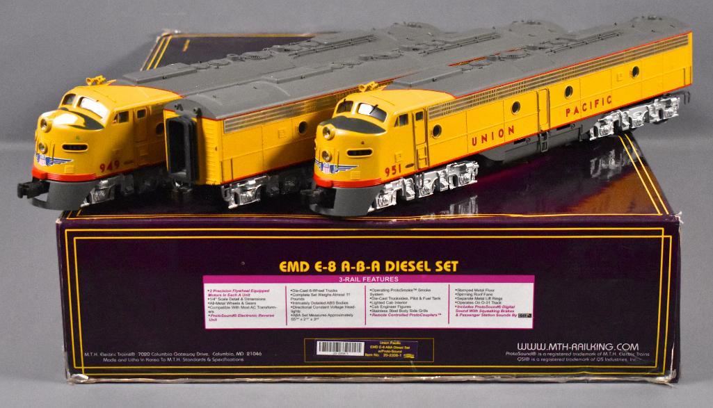 MTH Premier O Union Pacific EMD E8 ABA diesel (1 of 10)