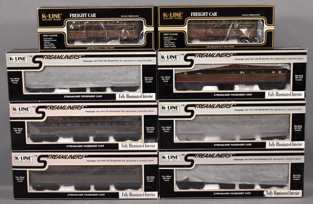 K-Line O gauge Pennsylvania Fleet of Modernism (1 of 5)