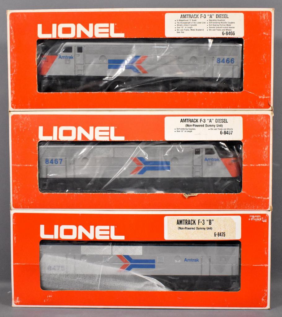 Lionel modern era O Amtrack Amtrak F-3 ABA set in (1 of 9)