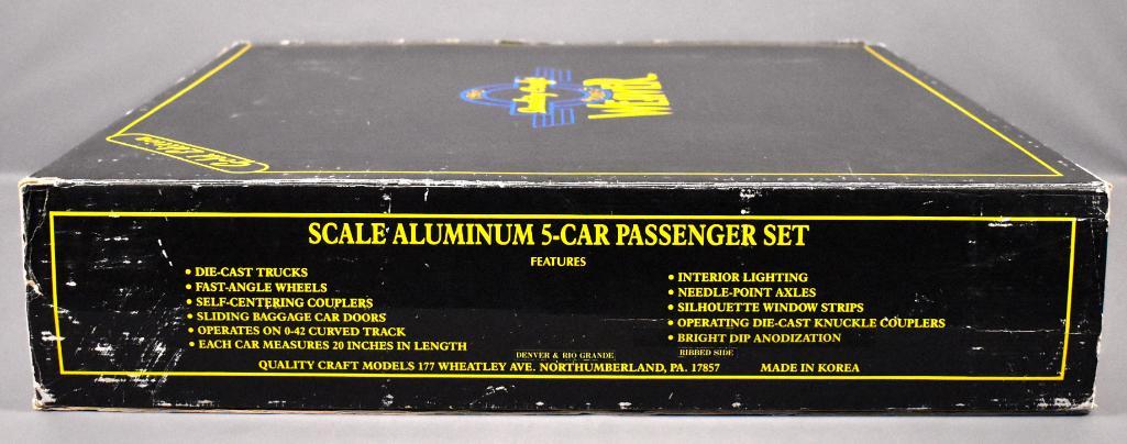 Weaver Gold Edition O gauge extruded aluminum Rio (1 of 4)