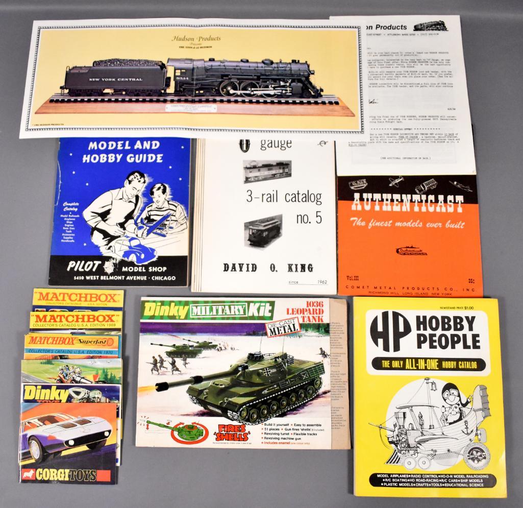 Group of Matchbox Dinky Authenticast and other catalogs (1 of 4)
