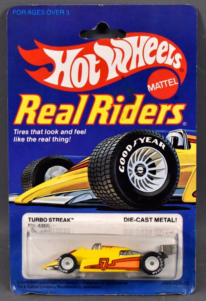 Vintage Hot Wheels Real Riders Turbo Streak on sealed (1 of 8)