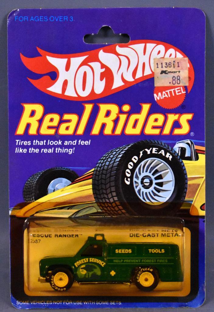 Vintage Hot Wheels Real Riders Rescue Ranger on sealed (1 of 10)