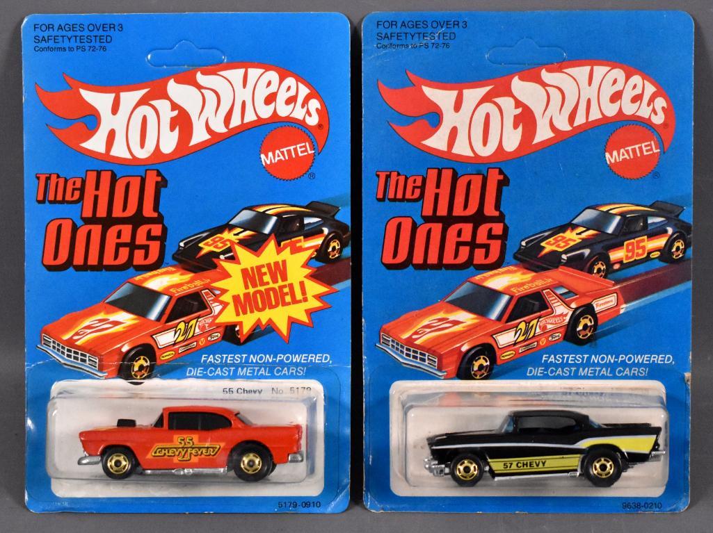 Hot Wheels Hot Ones '55 and '57 Chevys on sealed (1 of 11)