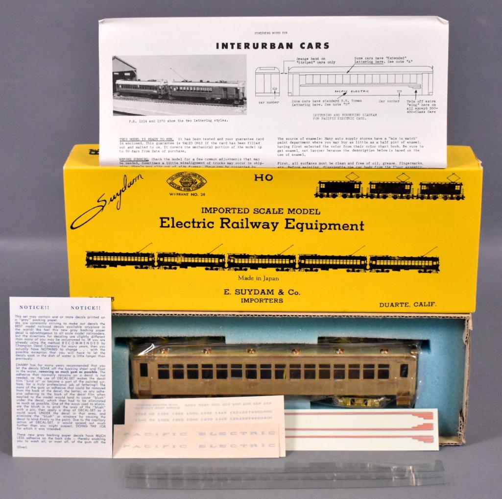 E. Suydam HO scale brass 1222 Long Beach twelve coach (1 of 9)