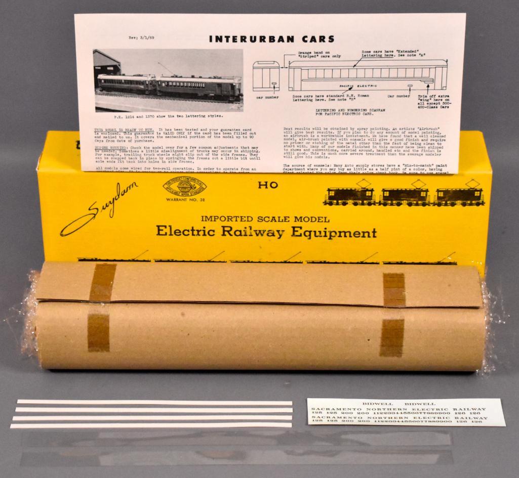 Mint E. Suydam HO scale brass 200 Sacramento Northern (1 of 7)