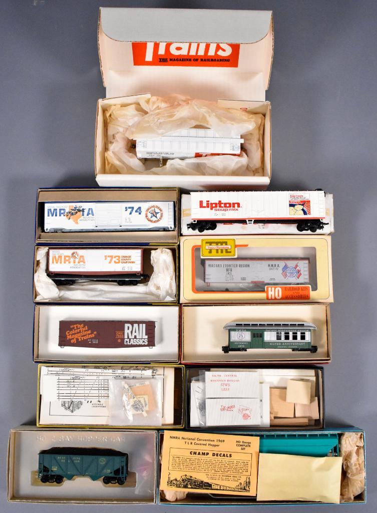 Group of NMRA and TCA related HO scale freight car its (1 of 5)