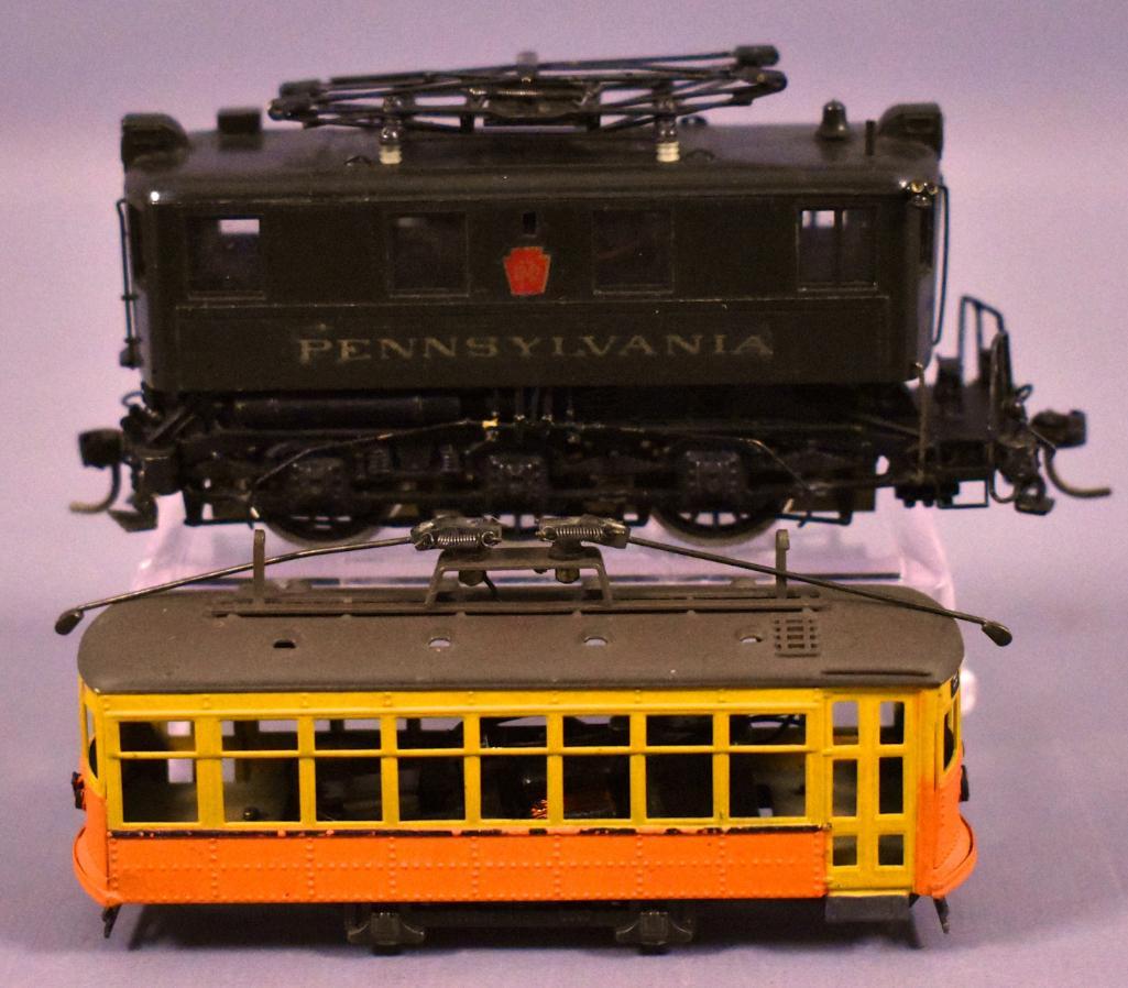 HO scale brass Alco Models Pennsylvania B-1 electric (1 of 6)