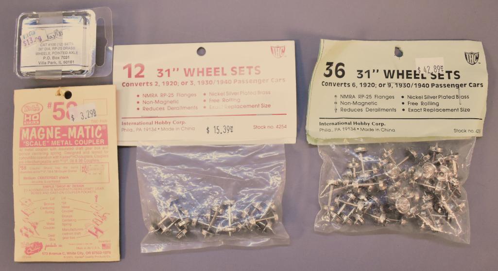 IHC 31" wheel sets for 1930/1940 HO scale  passenger (1 of 6)