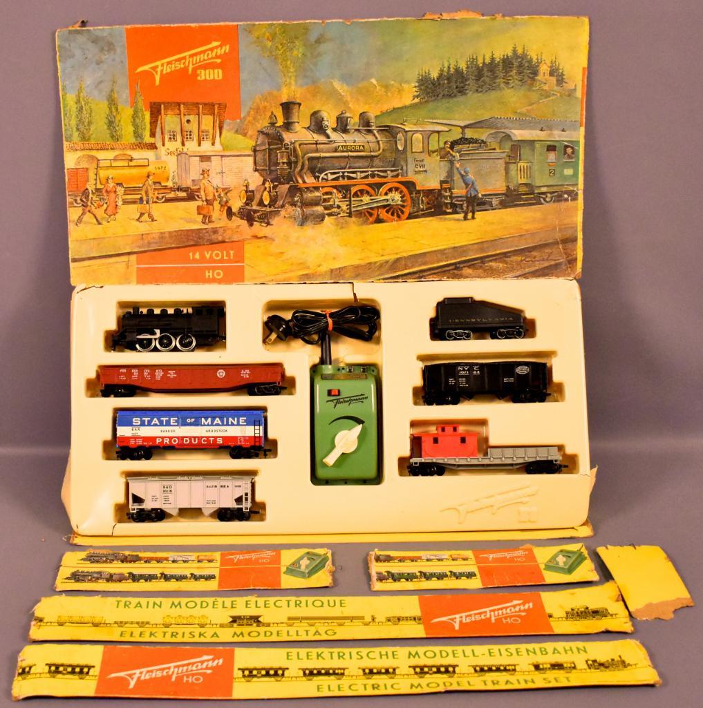 Fleischmann HO gauge American steam freight set in (1 of 12)